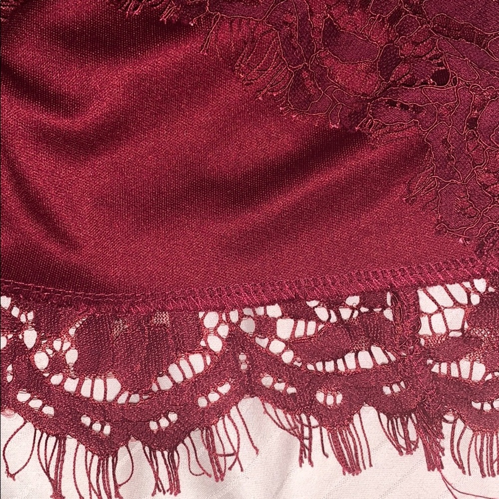 RED ZIP UP DRESS - Picture 5 of 5